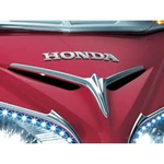 Kuryakyn Eyebrow Accents For Chrome Upper Fairing Vents. Fixed Price $133.56.