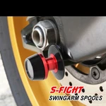 Red M8 Cnc Swingarm Spools For Bandit GSX650F GSX1250 Sa 16 17 18 19 20. Fixed Price $31.77.
