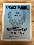 Harley Davidson Service Manual 1995-1996 Xlh Models Used 99484-96 Oem Factory. Fixed Price $69.95.