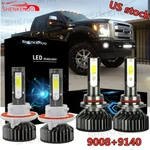 Combo Shenkenuo H13 9008 9145 9140 Led Headlights Hi/lo Beam Fog Bulbs Kit. Fixed Price $37.49.