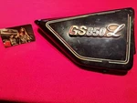 1979 Suzuki Gs 850L Right Side Cover Oem Damaged. Fixed Price $23.00.