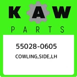 55028-0605 Kawasaki Cowling,side,lh 550280605, New Genuine Oem Part. Fixed Price $38.16.