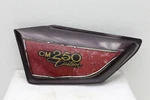 1982 Honda CM250C Custom Left Side Cover Frame Panel (HTPU43). Fixed Price $62.95.