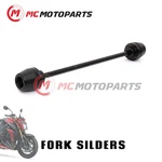 Black Front Fork Sliders Protectors Suzuki Gsx S1000F Abs 17 18 19. Fixed Price $46.29.