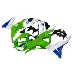 Green White Injection Fairings Kit For 2024 2025 Kawasaki Ninja ZX6R Bodywork. Fixed Price $496.95.