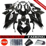 For Yamaha Yzf R6 2017-2020 Glossy Black Fairing Kit Abs Injection Body W/ Bolts. Fixed Price $388.00.