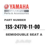 Yamaha Genuine Oem Parts Semidouble Seat 1SS-24770-11-00 For YZ125. Fixed Price $218.14.