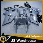 Gray Forged Carbon Fiber Fairings Body Kit Kawasaki Ninja ZX6R 2003-2004 Us. Fixed Price $569.00.
