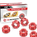 Billet Rear Axle Sprocket Nuts Red For Mv Agusta Brutale 1090 Corsa 13 14 15 16. Fixed Price $38.97.