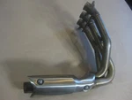 08-18 Oem Triumph Street Triple 675 Front Header Pipes Exhaust Heat Shield. Fixed Price $42.00.