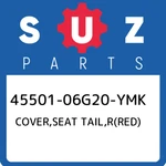 45501-06G20-YMK Suzuki Cover,seat Tail,r(red) 4550106G20YMK, New Genuine Oem Par. Fixed Price $781.85.