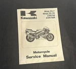 Kawasaki Ninja ZX-7R ZXR750R Motorcycle Service Manual 91 92. Fixed Price $38.00.