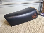 1980-81 Honda Elsinore Oem Used Seat Saddle With Pan CR80R Guc. Fixed Price $95.00.