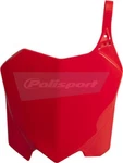Polisport Front Number Plate Red 8656700003. Fixed Price $24.99.