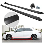 For 2018-2023 Toyota Camry Xse Xle Sport Style Black Side Skirt Extension. Fixed Price $59.00.