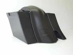 Harley Davidson Stretched Saddlebags Right C/o Fender No Lids 09-13 6" Flh. Fixed Price $795.00.