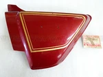 Kawasaki Nos New 36001-1095-7Y Luminous Dark Red Left Side Cover KZ750. Fixed Price $129.99.