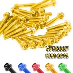Gold Crankcase Engine Cover Bolts For VFR800F /abs 98-07 08 09 10 11 12 13. Fixed Price $45.56.