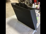 Harley Davidson Matte Black Left Side Touring Saddle Bag Bottom. Fixed Price $175.00.
