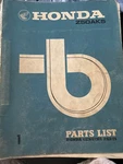 Honda Z50AK5 Volume 1 Parts List. Fixed Price $42.64.