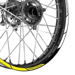 Yellow 21 In. 18" Dirt Bike Decal Rim Sticker P04 For Kawasaki KLX450R 14 15 16. Fixed Price $38.29.