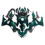 Green Forged Pattern Abs Fairing Kit Kawasaki 2024 2025 Ninja 500 Body. Fixed Price $599.95.