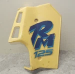 1986 Suzuki Right Side Radiator Shroud Scoop 17761-14500-25Y. Fixed Price $45.00.