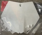 Cycra 1CYC-0800-42 White Stadium Front Number Plate With Brake Line Holder Usa!. Fixed Price $23.77.