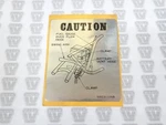 Kawasaki Nos New 56031-1159 Battery Vent Label KZ1000 Police. Fixed Price $34.99.