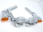 Harley Davidson Cvo Chrome Custom Auxiliary Daymaker Passing Lamps 14-24 Touring. Fixed Price $449.88.