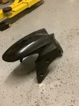 Kawasaki Ninja 250R EX250 2008-2011, Front Fender Part # 35004-0079-IG. Fixed Price $30.59.
