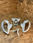 Yana Shiki Abs Front Upper Fairing Unpainted Yamaha YZF-R6 2008-14 UFY-403-UP. Fixed Price $79.00.