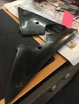 Suzuki Fairing Trim Panels Left And Right #94461-35F0/94462-35F0. Fixed Price $50.00.