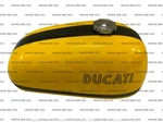 Ducati 450 Rt R/t Yellow & Black Steel Gas Fuel Petrol Tank With Cap/compati. Fixed Price $334.62.