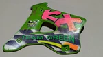 Genuine Kawasaki KX250 1997 -98 Right Radiator Shroud Cover Team Green. Fixed Price $51.50.