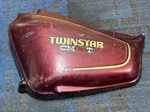 1982 Honda CM200T Twinstar Left Side Cover 83640-419-0000. Fixed Price $102.49.