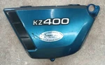 36001-048-2L Cover Left Side Blue Kawasaki KZ400 74 (BTE7 Couvert). Fixed Price $72.71.