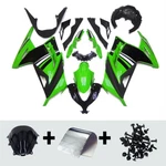 Green Black Abs Fairing Kit For Kawasaki 2013-2017 EX300R 15 Injection Bodywork. Fixed Price $310.95.