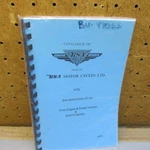 Bsa Shooting Star 1970 Spares Parts Manual Book Eng Frame JD00101 B44SS. Fixed Price $12.50.