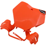 Acerbis - 2791485226 Front Number Plate, Orange 16. Fixed Price $40.99.