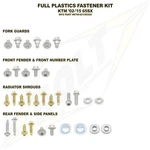 Bolt KTM-021565SX Plastics Fastener Kits. Fixed Price $23.19.