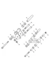 Triumph Sprint St Rear Suspension Needle Roller Bearing T3800850 T3800155. Fixed Price $20.15.