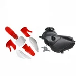 Red Plastics Fender Kit Body + Fuel Tank For KX65 KLX110 DRZ110 Kawasaki 110CC. Fixed Price $93.61.
