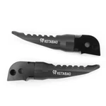 Bob Motorcycle Passenger Foot Pegs Black For Yamaha MT-09 Tracer 15-18 19 20. Fixed Price $48.71.