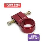 Woodward Machine SBC80-3, One Red Aluminum Column Mount W/hardware Three Hole Ad. Fixed Price $79.26.