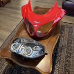 2006-2016 Moto Guzzi Norge 1200 Gt 8V Red Front Headlight Fairing Cowling. Fixed Price $350.00.