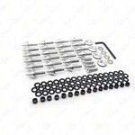 Silver Motorcycle Spike Fairing Bolts Kit For 98-99 Yamaha YZFR1 YZF-R1. Fixed Price $22.40.