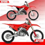 Graphics + Plastics For Honda CR125R CR250R 2002-2007 New Polisport Restyle. Fixed Price $269.90.