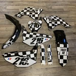 2004 Honda CR125R Complete Plastics Kit Fast Af Graphics. Fixed Price $113.99.