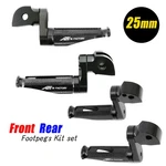25MM Riser Black Mfp Front Rear Footpegs For Gsx 1100 Katana 19 20. Fixed Price $113.26.